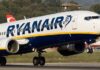 Ryanair: Μειώνει τη χωρητικότητά της τον Οκτώβριο στο 40% έναντι του 2019