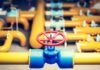 H Gazprom διοχετεύει στην Ευρώπη 37 εκατ. κυβικά μέτρα φυσικού αερίου μέσω Ουκρανίας